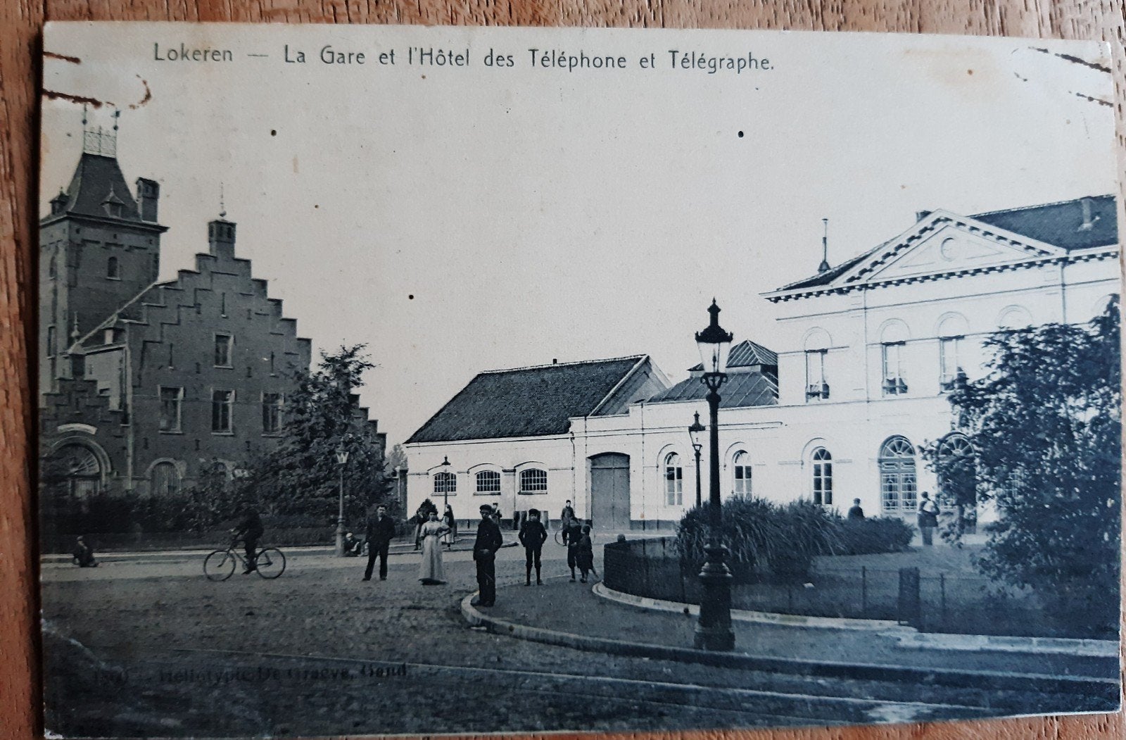 LOKEREN LA GARE STATION  1906 !, Ophalen of Verzenden