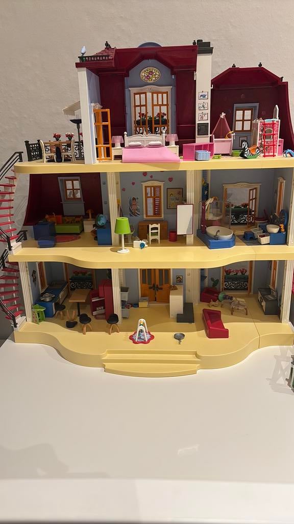 Playmobile Dollhouse groot herenhuis, Enlèvement, Comme neuf