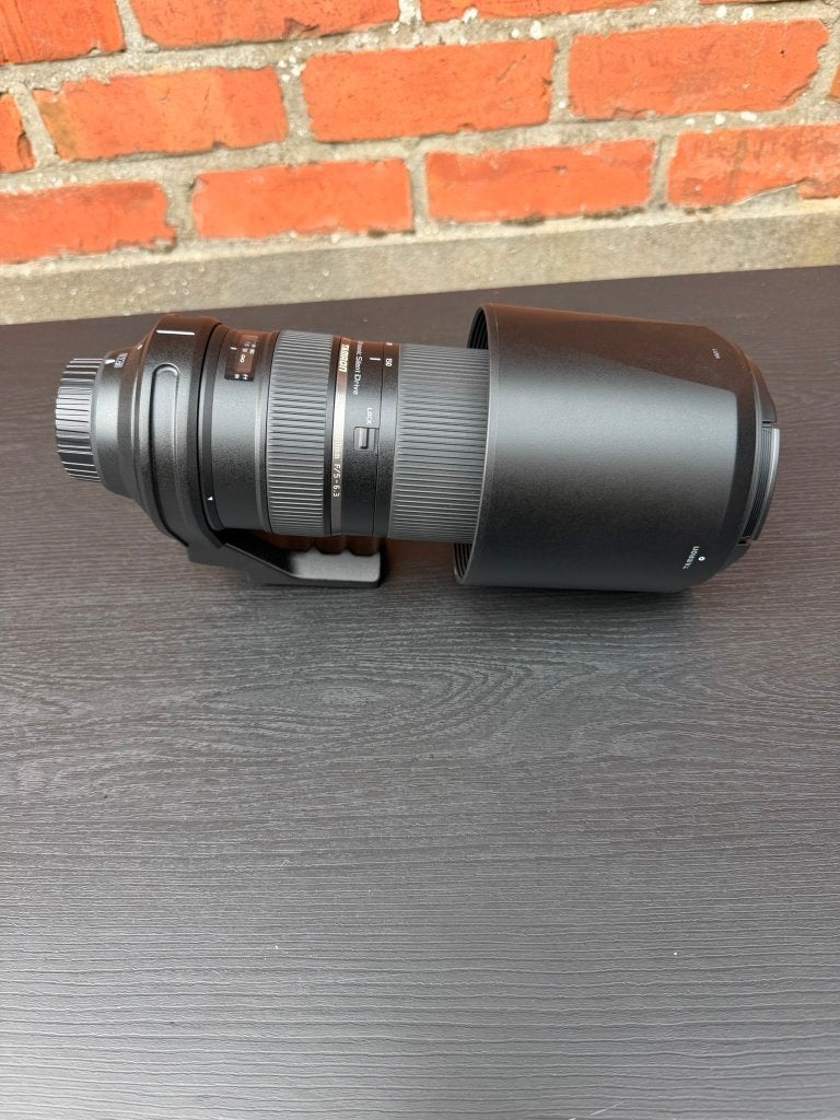 TAMRON ZOOMLENS (150-600)  VOOR NIKON, Audio, Tv en Foto, Foto | Lenzen en Objectieven, Ophalen, Telelens, Zo goed als nieuw, Beschermhoes/tas