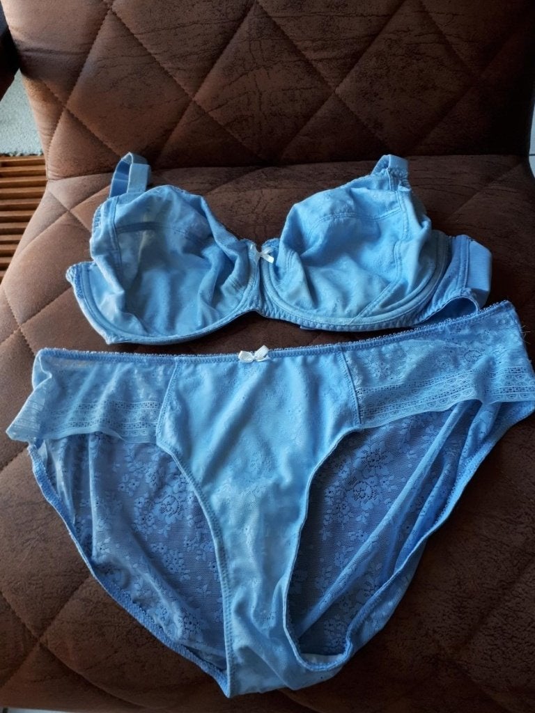Anita/Rosa Faia-Fleur-Blue-BH EU75g/F90G + slip taille 44, Anita/Rosa Faia, Envoi, Bleu, Ensemble