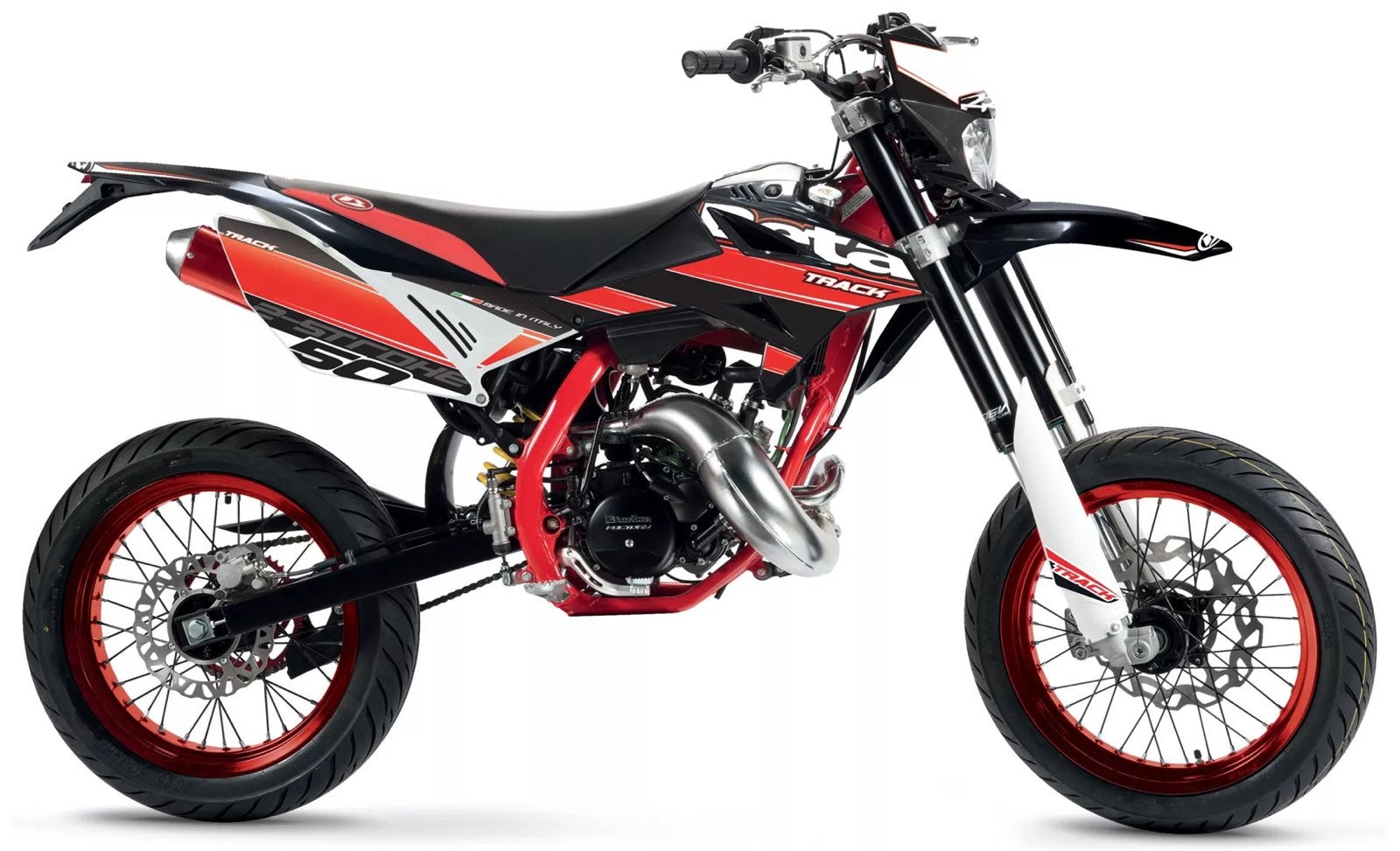 Beta frame met papieren, Fietsen en Brommers, Minibikes, Midibikes en Pitbikes, Ophalen, Zo goed als nieuw