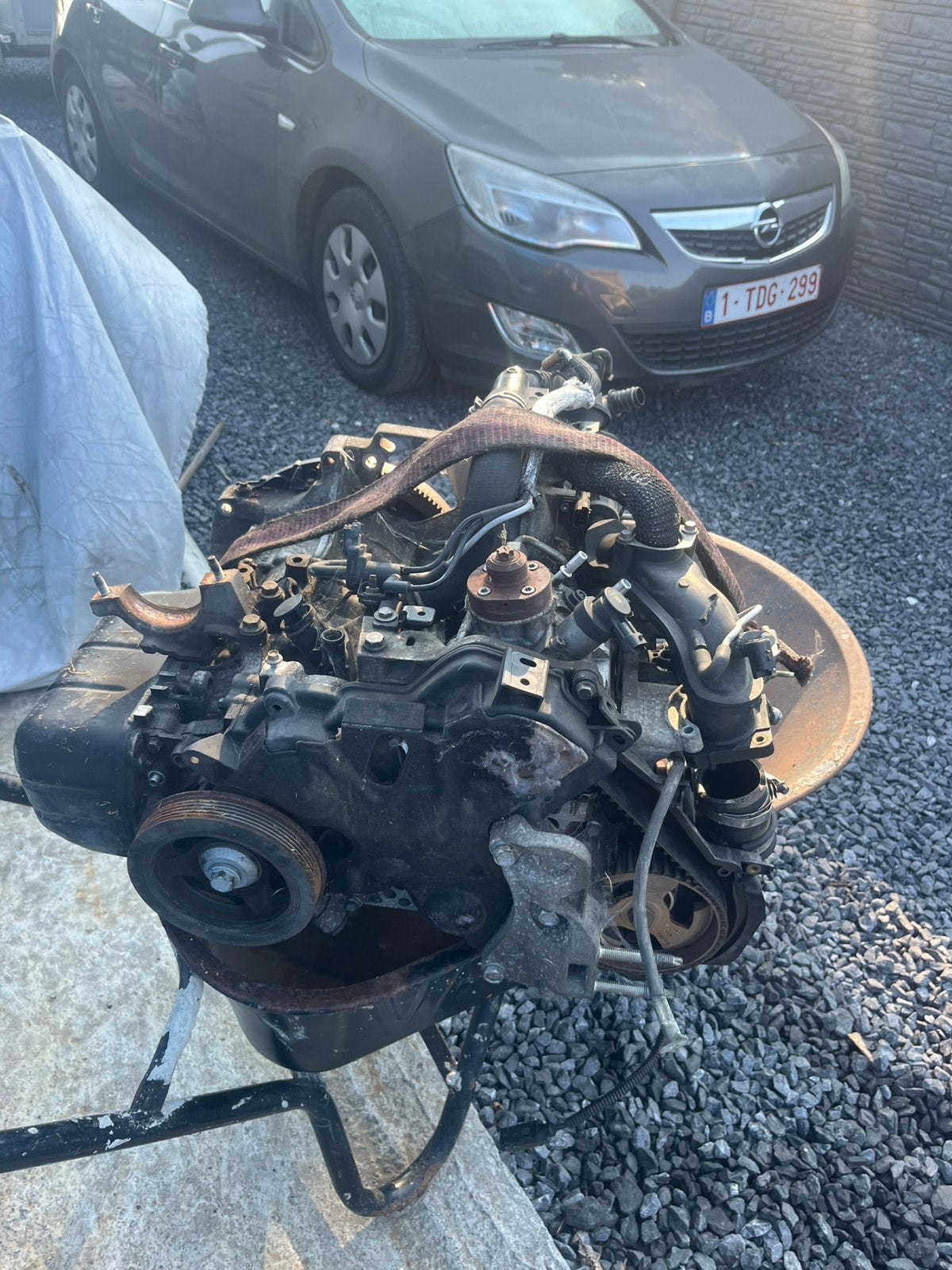 Moteur ford fiesta 1,4 diesel pour pièces, Enlèvement, Ford