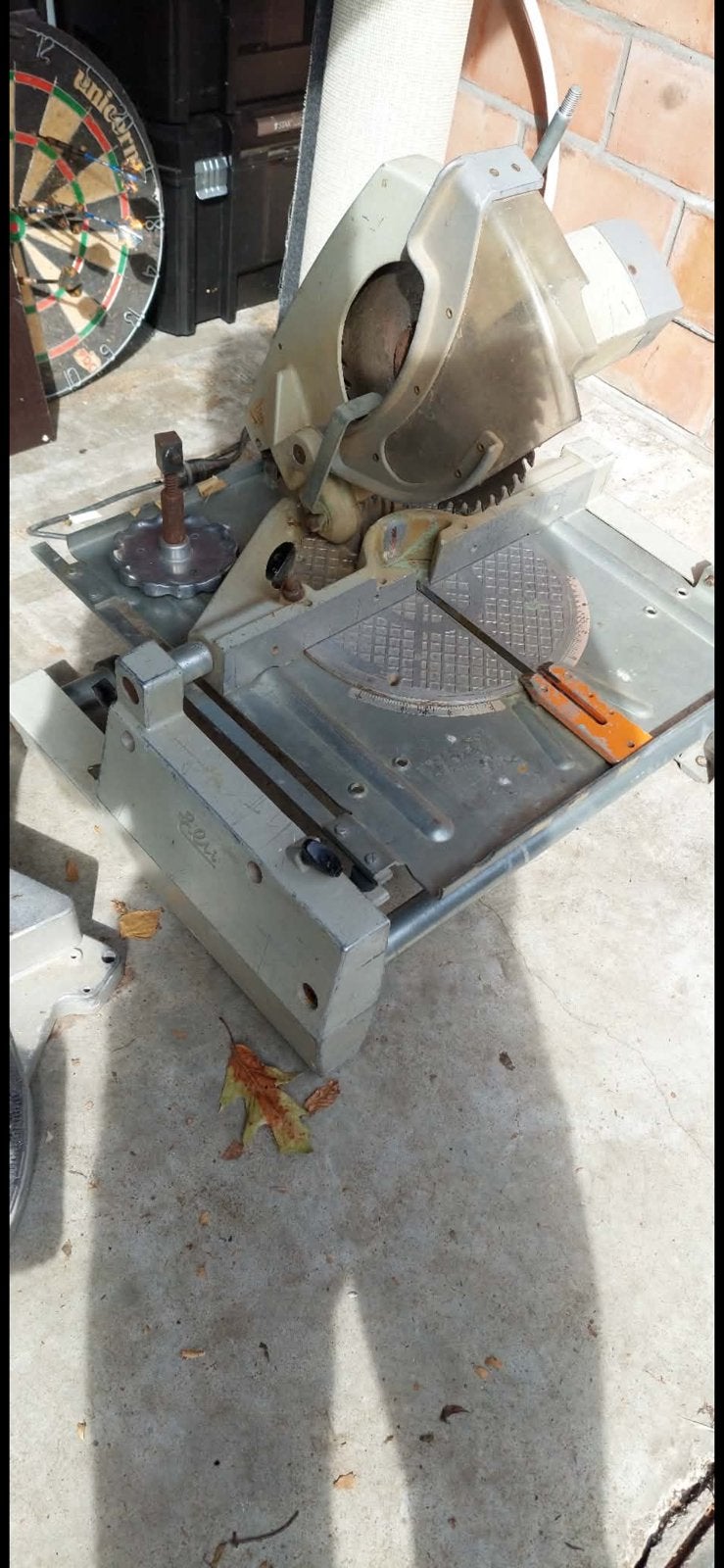 Compacte Elu tafelzaag, miterzaag machine (niet operatief)., Ophalen, Gebruikt