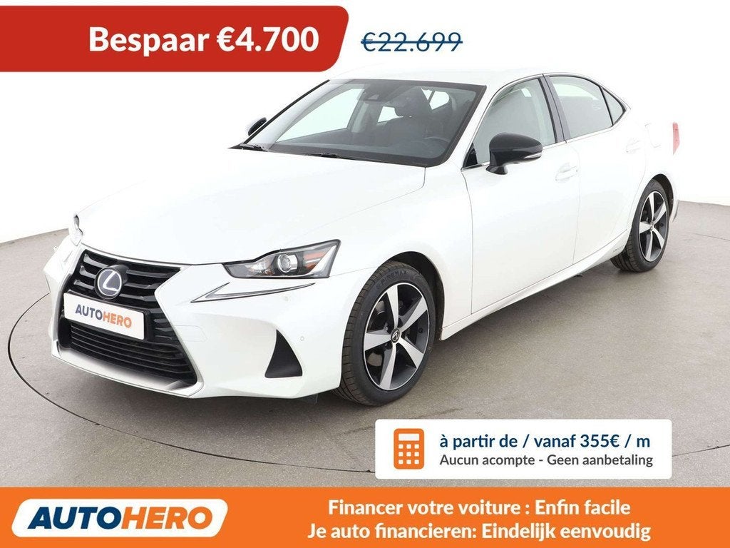 Lexus IS 300 IS 300h Executive (bj 2017, automaat), Auto's, Automaat, 4 deurs, Achterwielaandrijving, Gebruikt