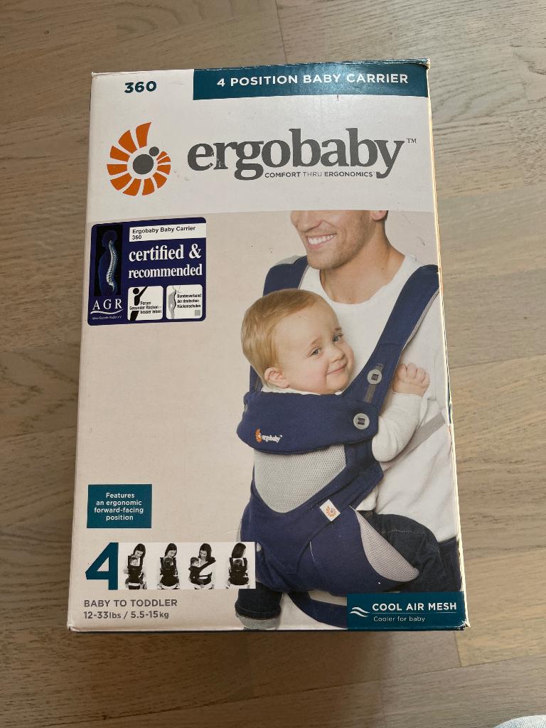 Ergobaby 360, Autres marques, Porte-bébé, Comme neuf, Enlèvement