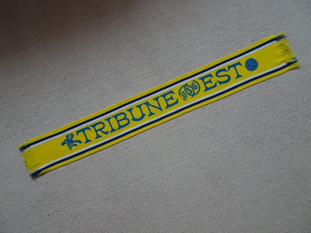 Oldschool sjaal Tribune Est Union Saint-Gilloise Union Bhoys, Enlèvement ou Envoi, Neuf, Fanion ou Écharpe