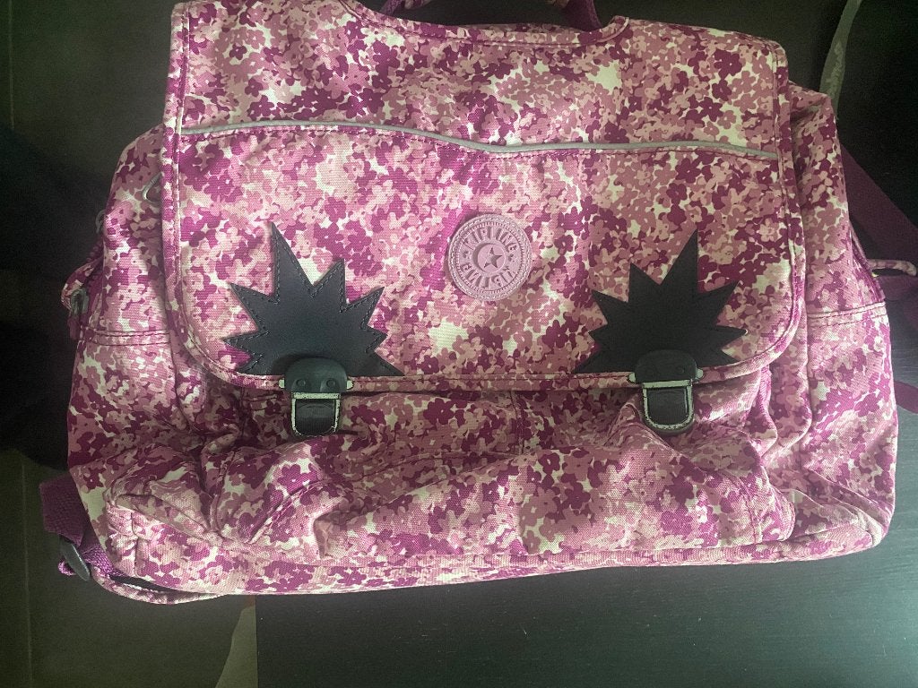 Boekentas Kipling Paars, Bijoux, Sacs & Beauté, Sacs | Cartables, Enlèvement, Utilisé, Violet, Porte-documents ou Cartable