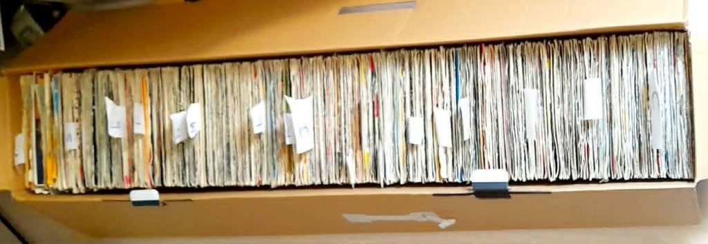 Lot de 513 vinyls 45 trs, Édition limitée, Enlèvement ou Envoi, 7 inch, Autres genres