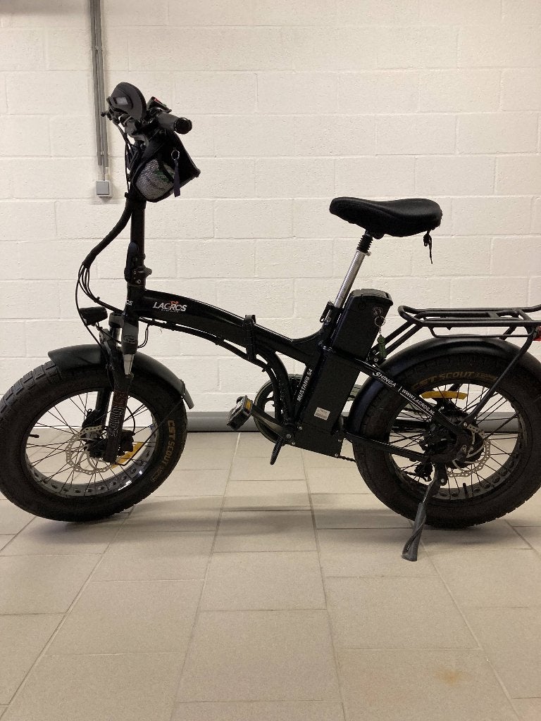 fatbike électrique pliable 650 euros, Enlèvement, Utilisé, Totalement pliable, Vitesses