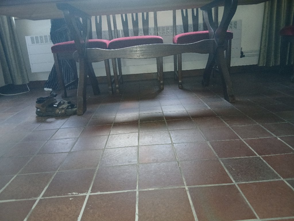tafel met 8 stoelen, Ophalen, Rustiek, Eikenhout, 200 cm of meer