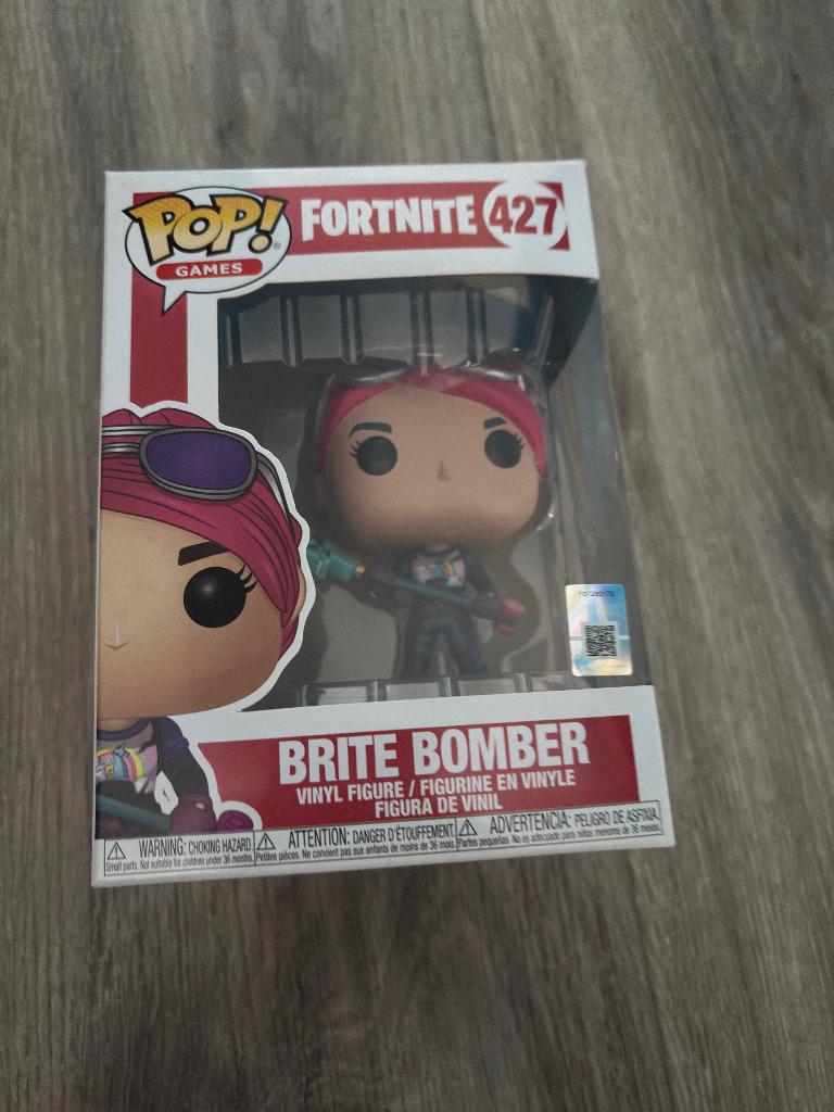 Funko Pop #427 Fortnite Brite Bomber, Verzamelen, Ophalen of Verzenden, Zo goed als nieuw