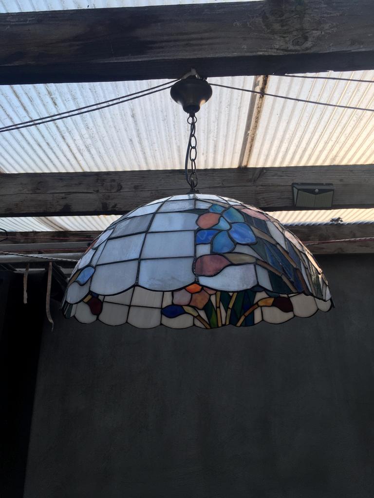 Grote Tiffany hanglamp 50cm, Enlèvement