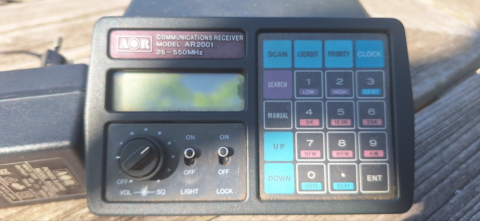communication receiver, Enlèvement