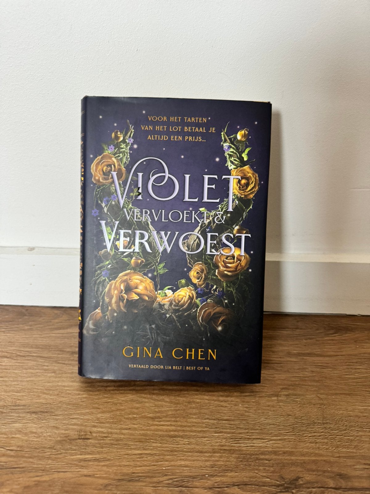Violet - vervloekt en verwoest - Gina Chen, Ophalen of Verzenden, Zo goed als nieuw