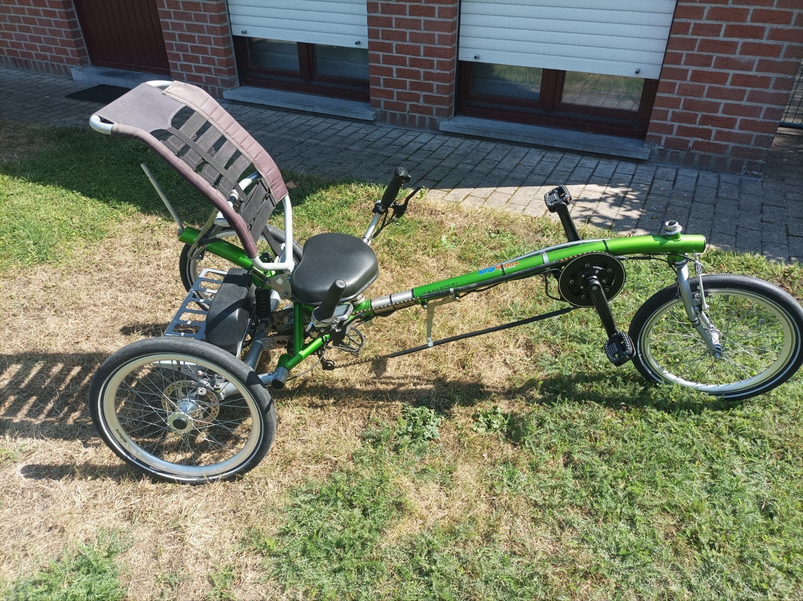 Trike, ligfiets, Enlèvement