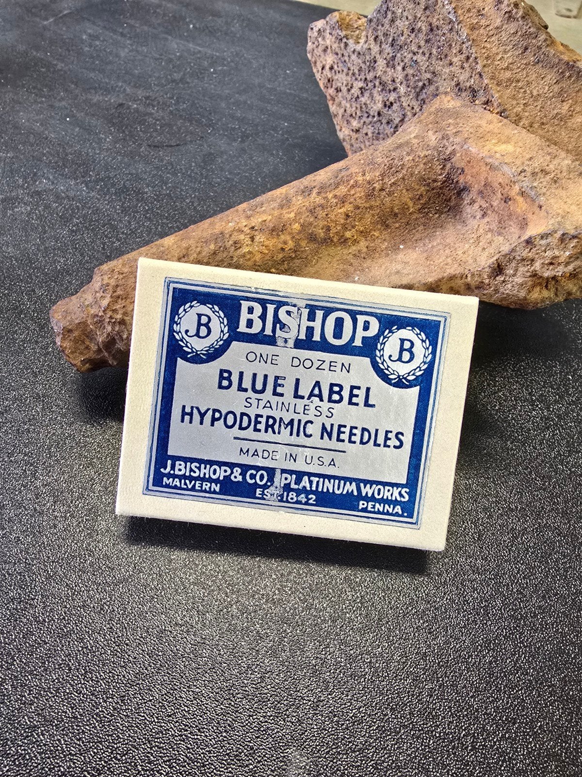 WWII US Med. Depart. Bishop hypodermic needles, Ophalen of Verzenden