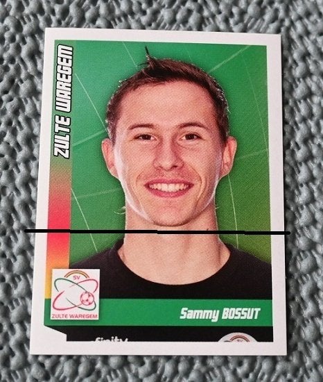 Panini / Football 2011 / Zulte Waregem / Sammy Bossut, Verzenden, Nieuw, Poster, Plaatje of Sticker