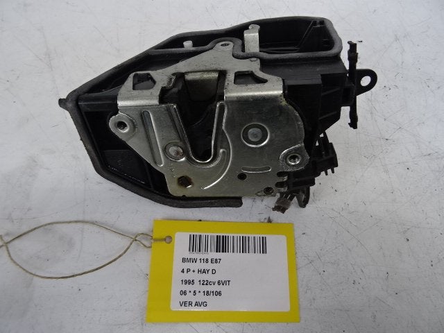 SERRURE DE PORTE AVANT GAUCHE BMW 1 serie (E87 / 87N), Utilisé, Avant, BMW