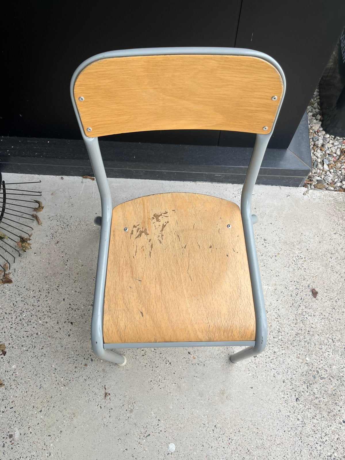 Stoelen, Huis en Inrichting, Stoelen, Gebruikt, Ophalen of Verzenden, Vier, Grijs