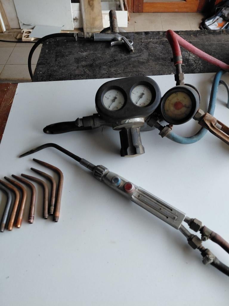lastoorts Gaslasgereed Draagbaar propaanlaspistool, Enlèvement, Comme neuf, Moins de 150 ampères, CO2