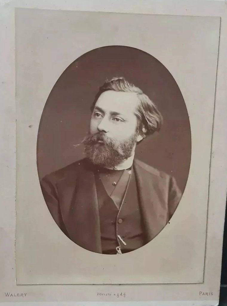 Neveu de Victor Hugo+Walery+éleve de Vernet+unique, Collections, Photos & Gravures, Comme neuf, Photo, Autres sujets/thèmes, Avant 1940