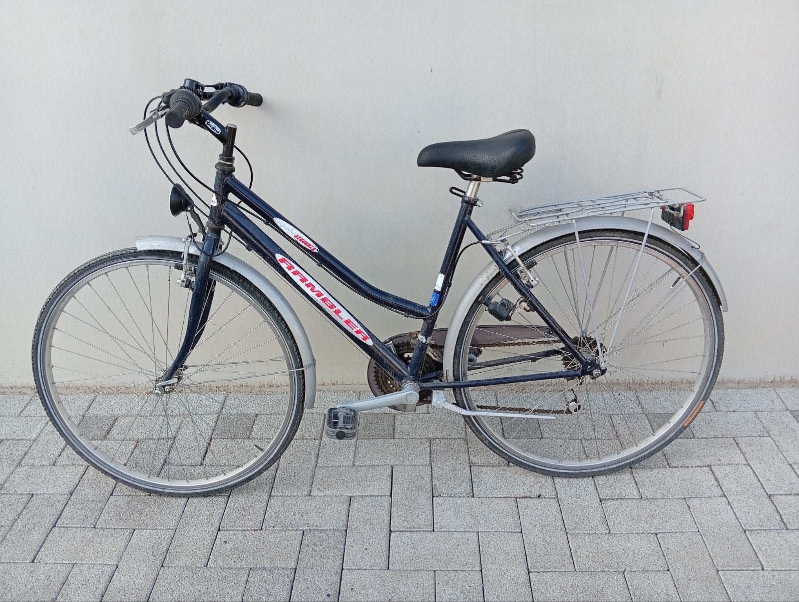 Damesfiets - meisjesfiets - kotfiets Rambler 28inch 18speed, Fietsen en Brommers, 28 inch, Gebruikt, Velgrem, 47 tot 50 cm