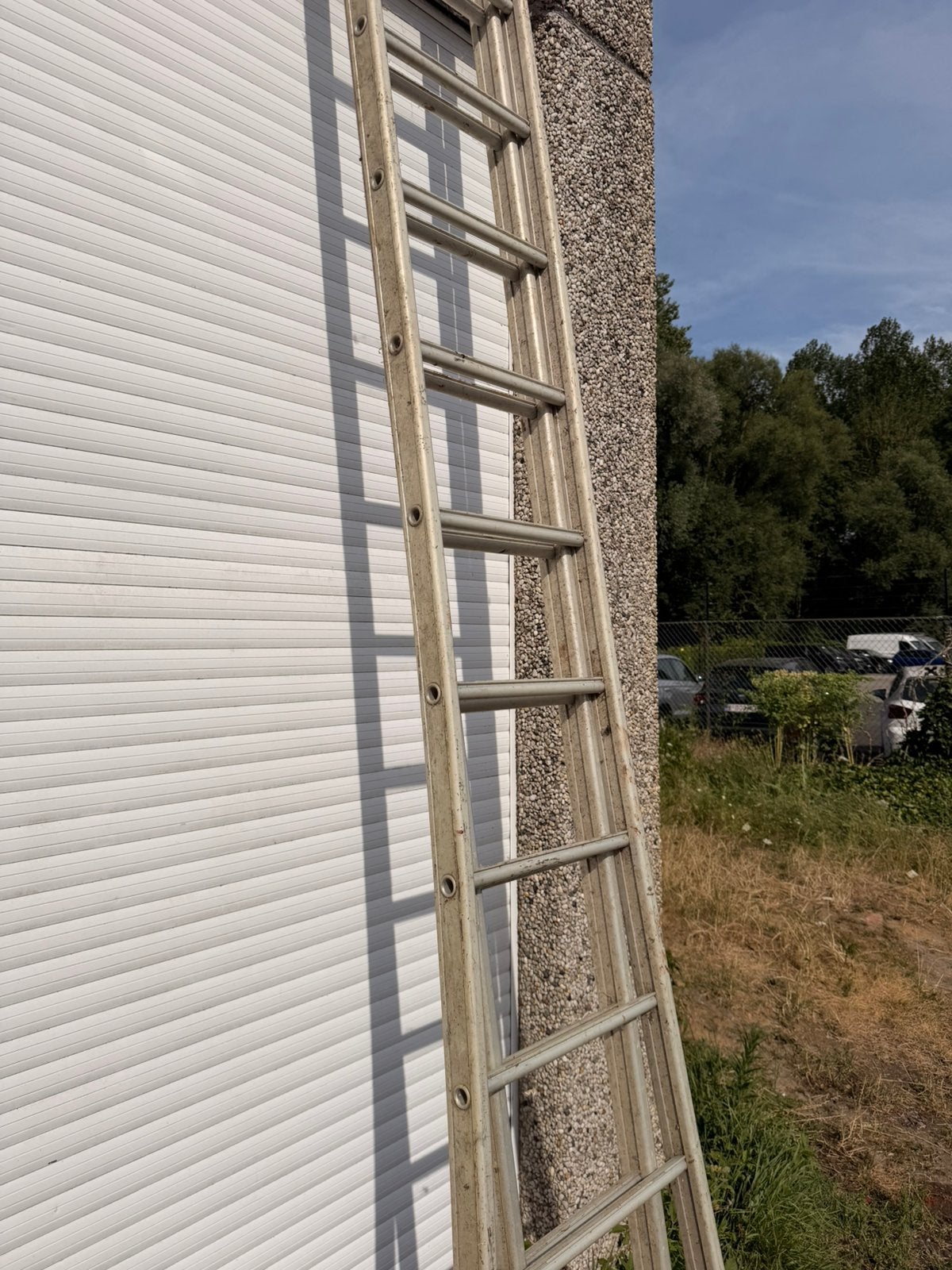 Schuifladder, Doe-het-zelf en Bouw, Ophalen, Zo goed als nieuw