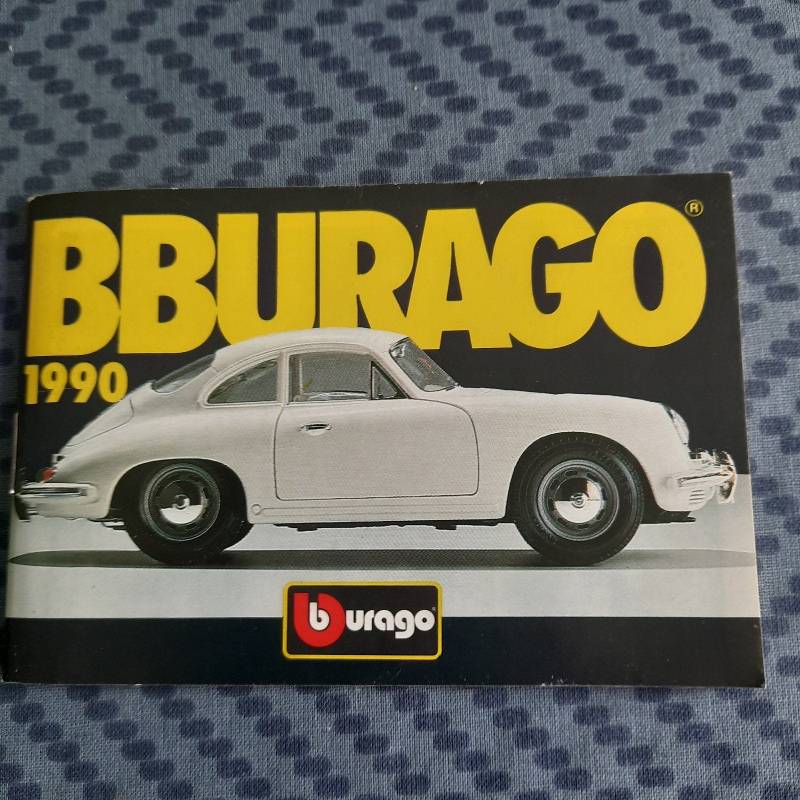 CATALOGUE BURAGO 1990 * VINTAGE * PETITE TAILLE * HAUT *, Hobby & Loisirs créatifs, Voitures miniatures | 1:18, Enlèvement, Comme neuf