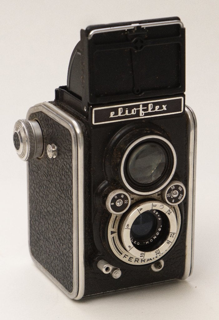 Ferrania Elioflex vintage fototoestel, Ophalen, 1940 tot 1960, Fototoestel