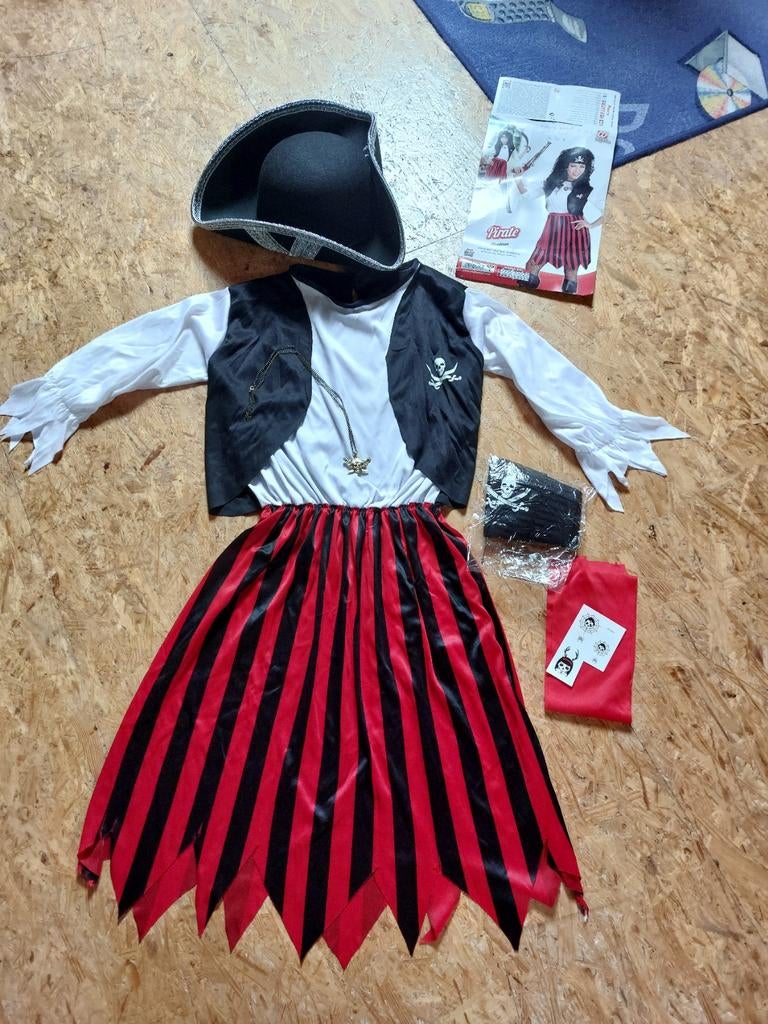 Piratenkostuum 40/42, Ophalen