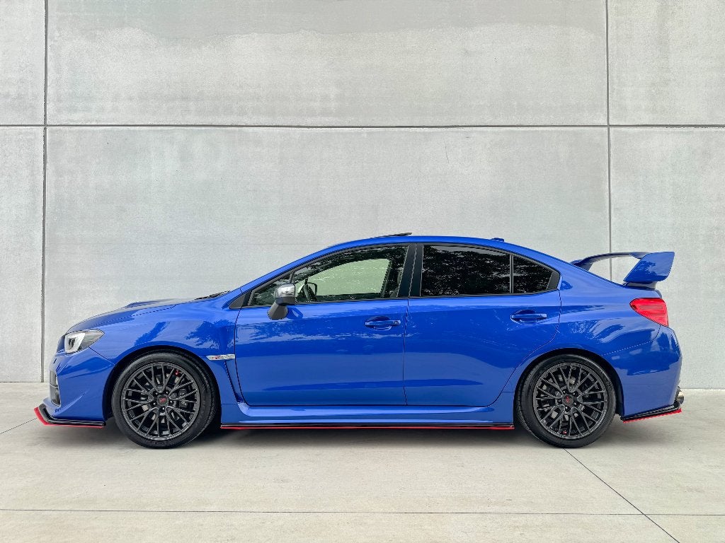 Subaru STI Limited, 2500 cc, 4 deurs, 4 cilinders, Blauw