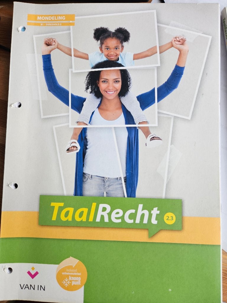 Boek TaalRecht 2.3 mondeling, Livres, Livres d'étude & Cours, Enlèvement, Utilisé