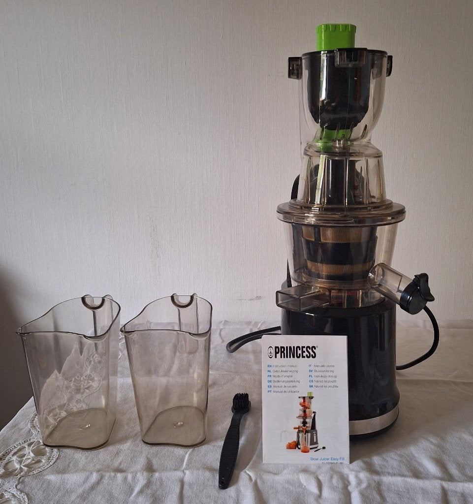 Slow juicer Princess, easy fill., Elektronische apparatuur, Ophalen, Gebruikt, Elektrisch, Slowjuicer