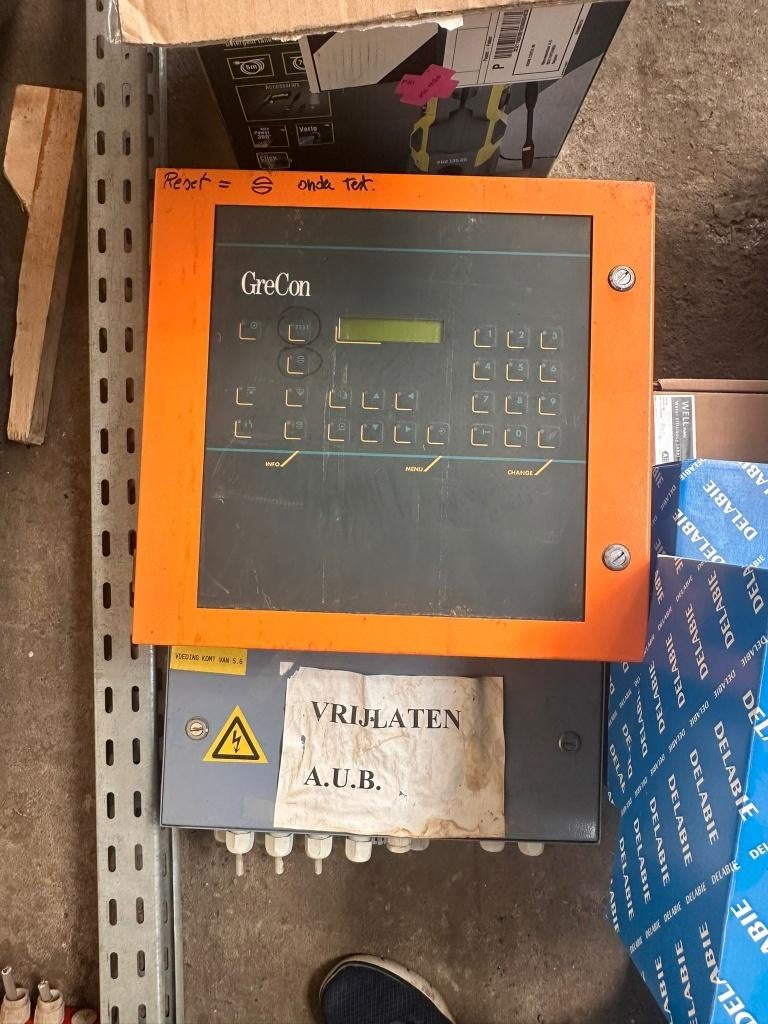 Grecon vonk detectie, Ophalen