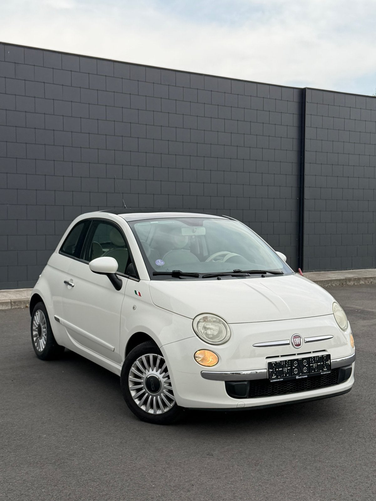 Climatiseur automatique à essence Fiat 500 homologué, Euro 5, Achat, Beige, Carnet d'entretien