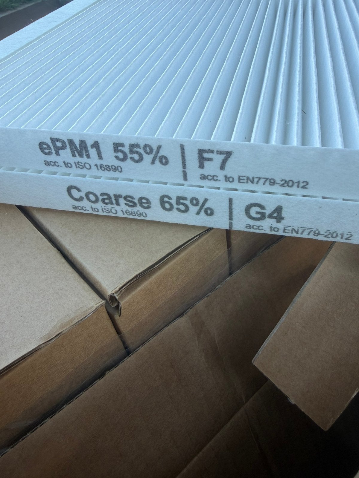 Vasco filtersets ventilatie - G4 en F7, Ophalen, Nieuw