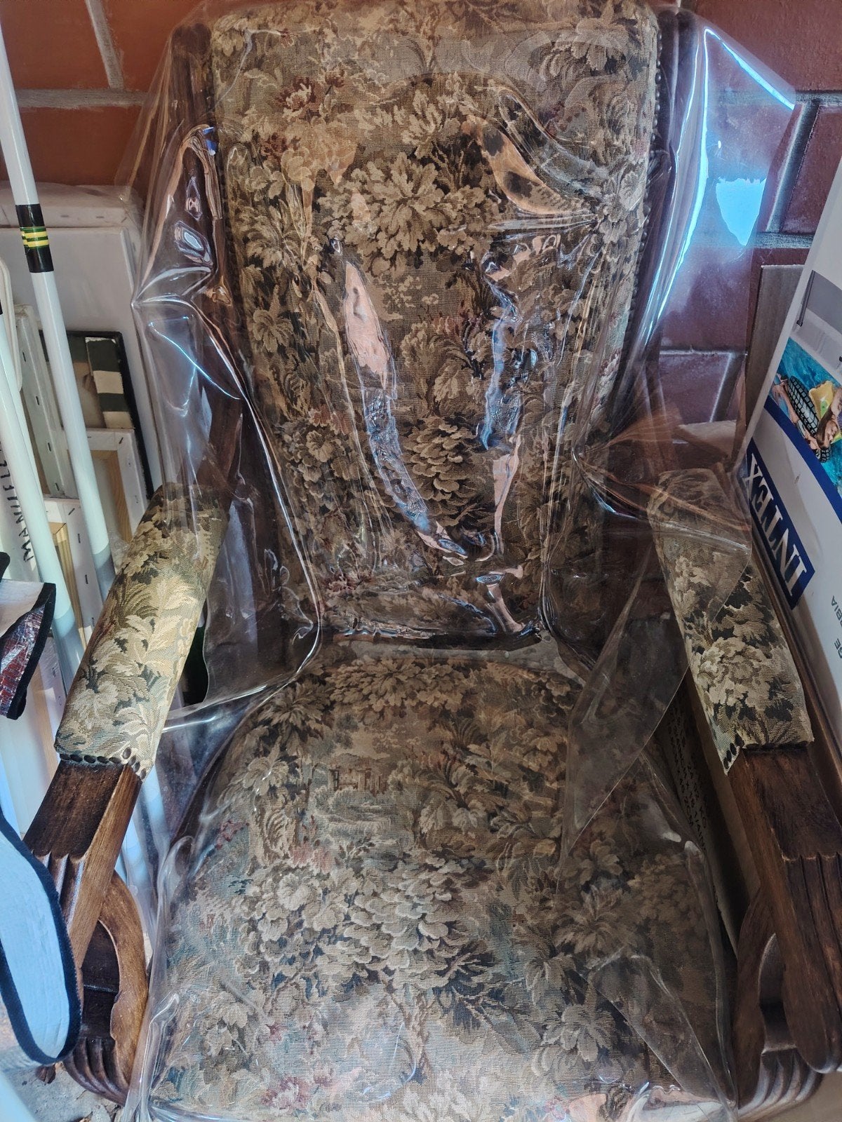 siège/chaise antique, Enlèvement