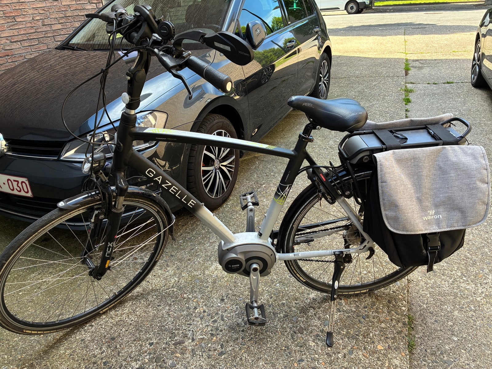 Elektrische herenfiets Gazelle 1.830 km, Vélos & Vélomoteurs, Vélos électriques, Comme neuf, Gazelle, Enlèvement