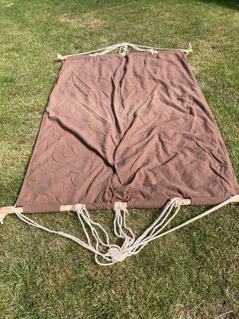 Hangmat extre brede 1,30 m lengte 2,35 m, Caravans en Kamperen, Ophalen, Nieuw