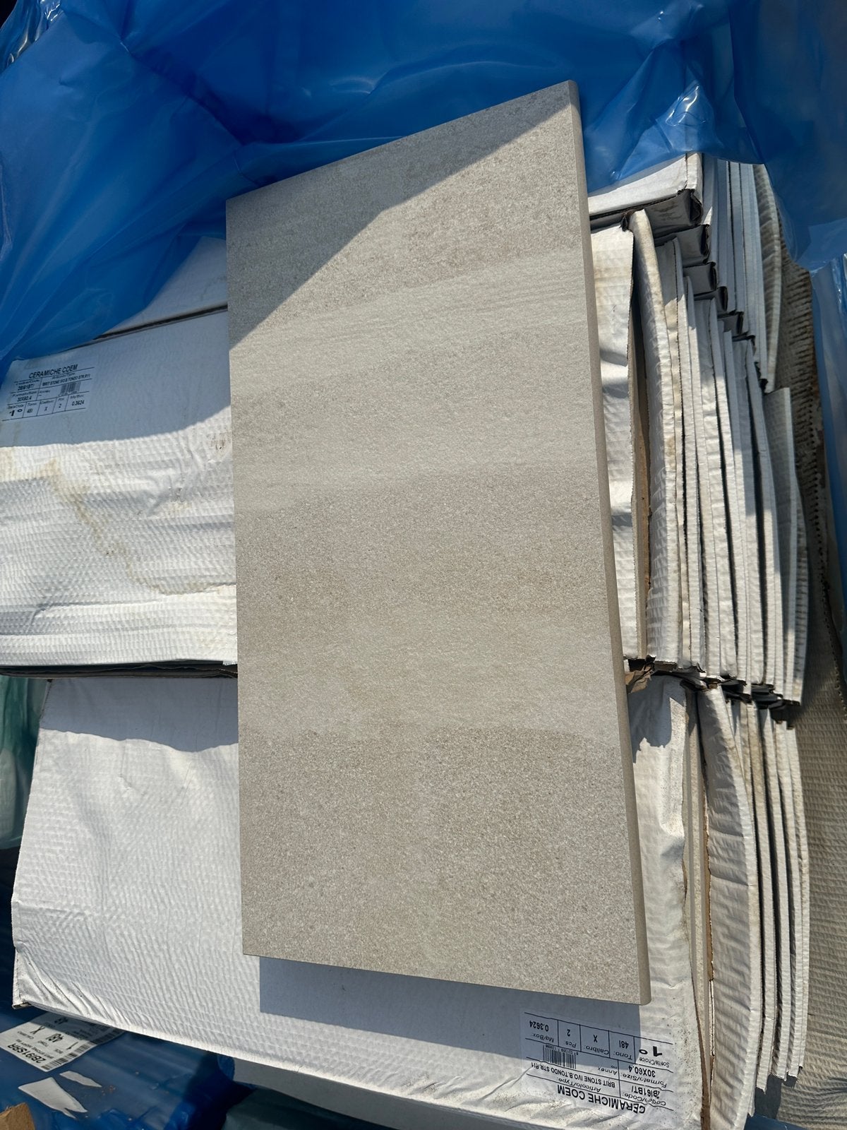 Zwembadboorden Brit Stone R Ivory 300x604x20 Nieuw -50%, Tuin en Terras, Tegels en Klinkers, Ophalen of Verzenden, Nieuw