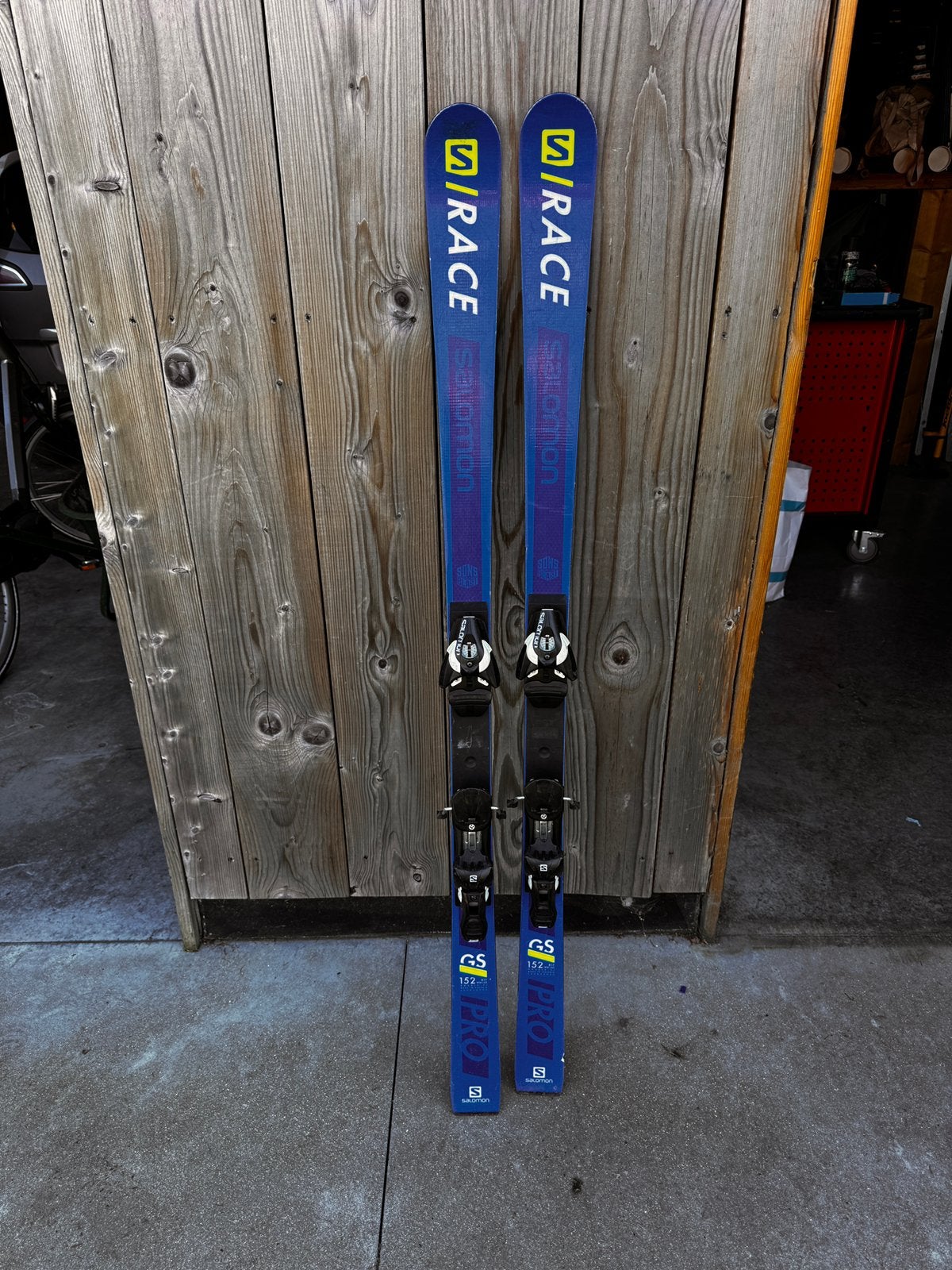 Ski salomon GS Race 152cm, Ophalen, Zo goed als nieuw, Ski, Salomon