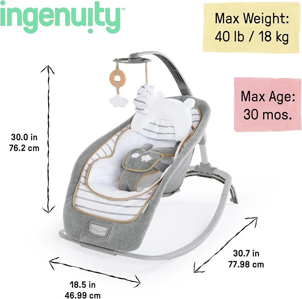 Chaise longue Ingenuity en très bon état, Enfants & Bébés, Enlèvement