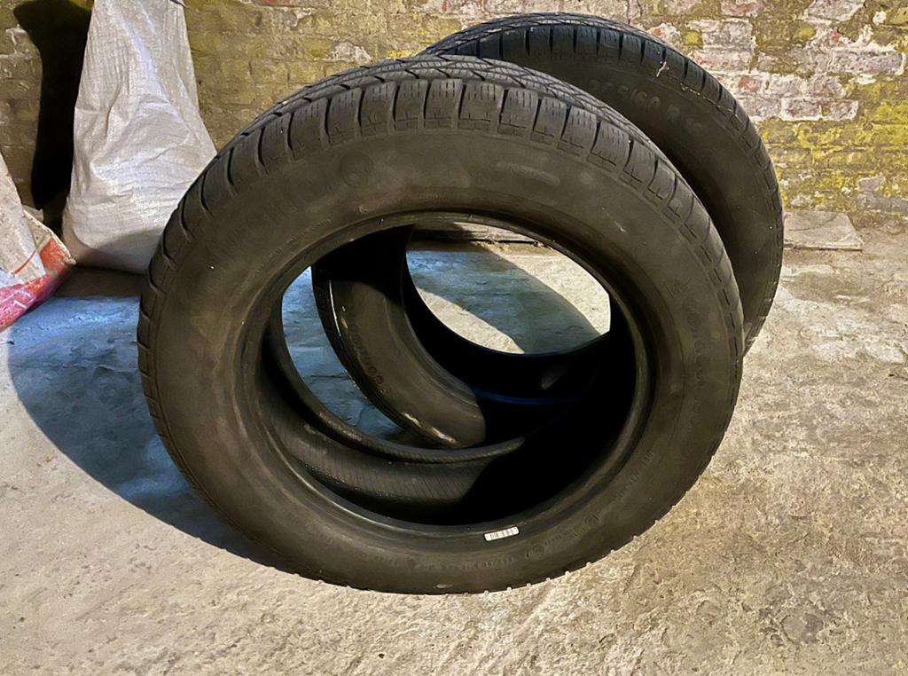 Continental ContiContact 205/60 R16 – 2 winterbanden, Ophalen, Gebruikt