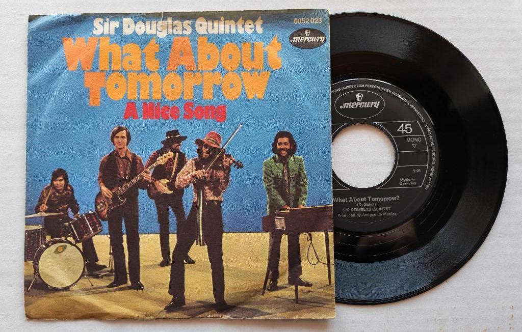 SIR DOUGLAS QUINTET - What about tomorrow? (45t), Cd's en Dvd's, Ophalen of Verzenden, Zo goed als nieuw, Pop