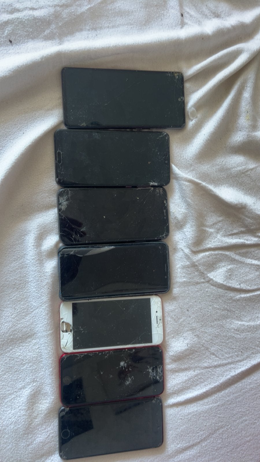 Verschillende kapotte gsm’s, Ophalen, Niet werkend, Samsung