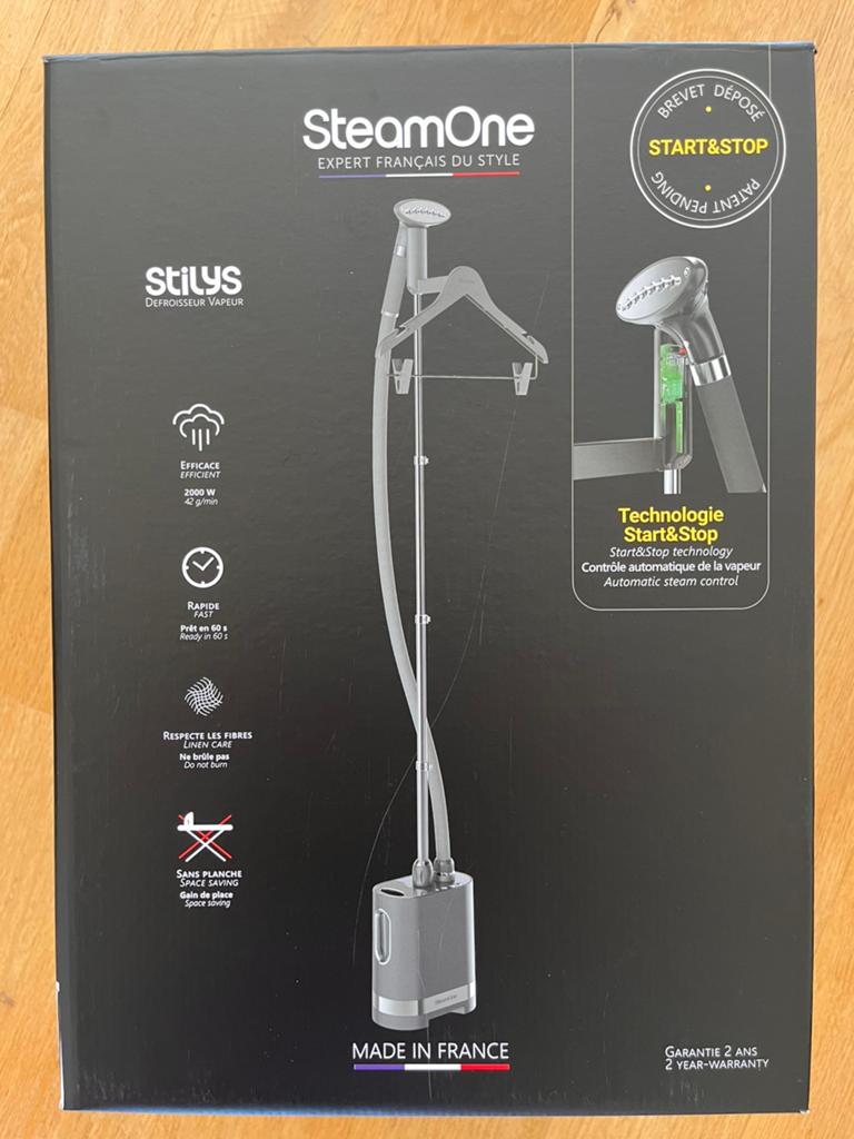 Défroisseur SteamOne Stilys, Elektronische apparatuur, Stoomapparaten, Ophalen, Zo goed als nieuw, Kledingstomer