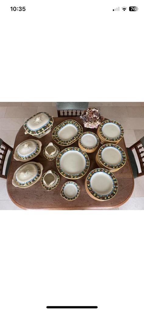 Zeldzaam Antiek Servies ( 1920 ) Royal Adams England, Ophalen