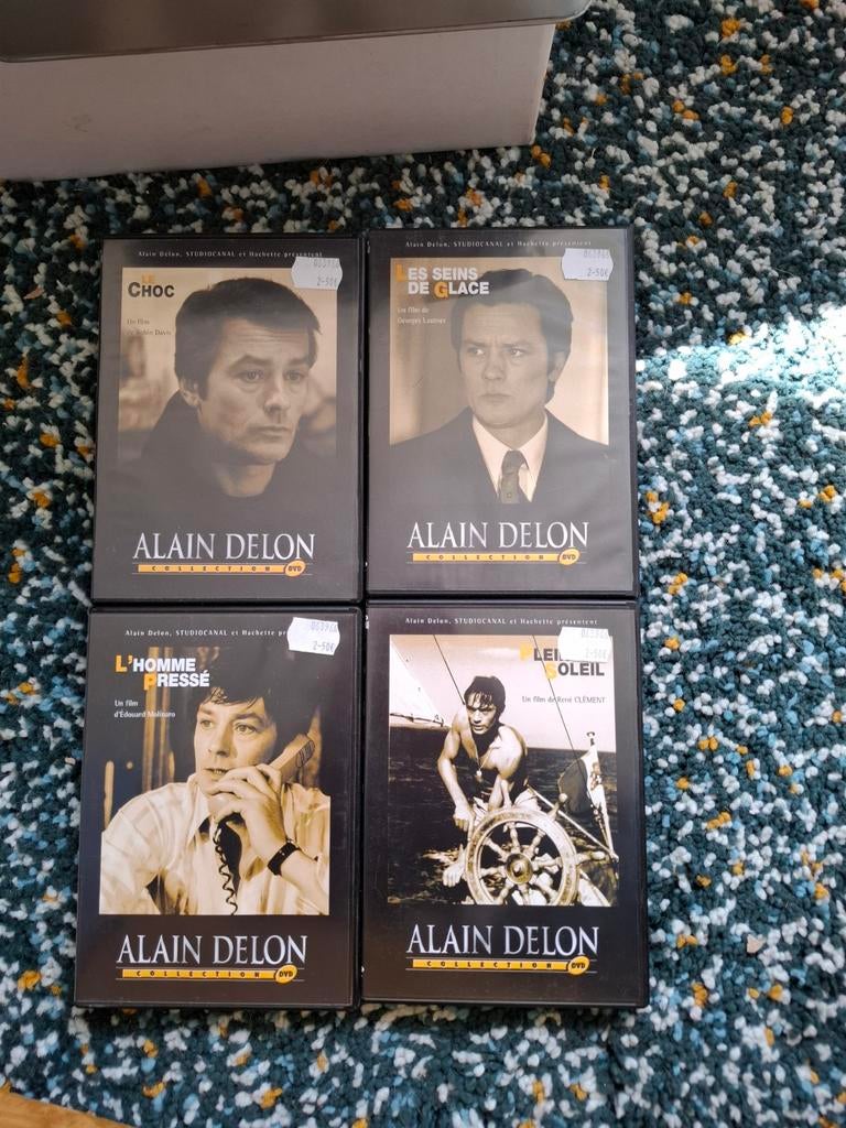 Set van 7 dvd's van Alain Delon, Cd's en Dvd's, Ophalen of Verzenden