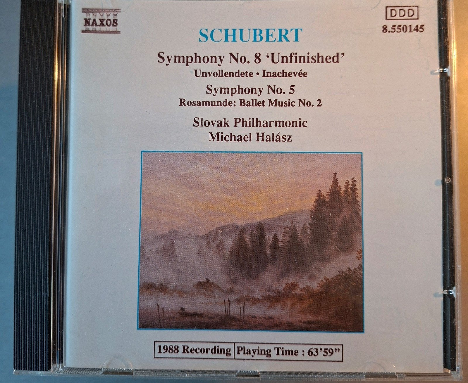 Cd. Schubert. Symphonies nos 8 & 5., Ophalen of Verzenden, Schubert