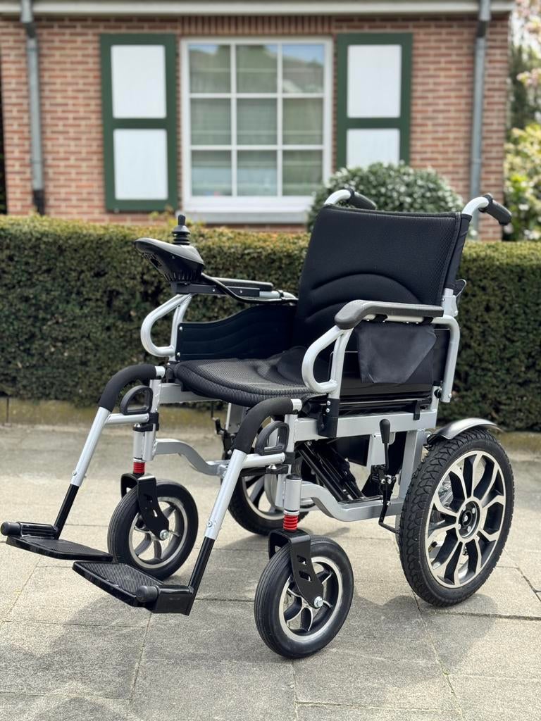 Fauteuil roulant électrique pliable Fauteuil roulant léger, Divers, Chaises roulantes, Comme neuf, Fauteuil roulant électrique